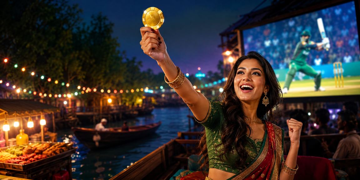 সুন্দরবন অঞ্চলে রাতের বাজারে ক্রিকেট বেটিং উপভোগ